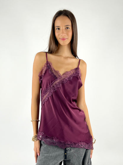 DEVA - TOP ASIMMETRICO PIZZO
