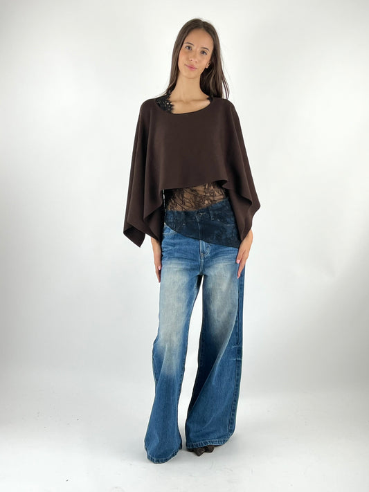 KONTATTO - MAGLIA PONCHO