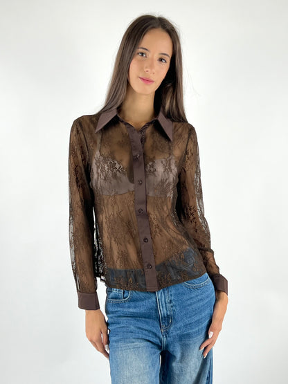 SUSY MIX - CAMICIA IN PIZZO