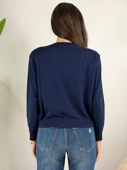 TENSIONE IN - MAGLIA GIROCOLLO ROMBI