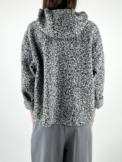 DEVA - GIACCA BOUCLÈ CAPPUCCIO