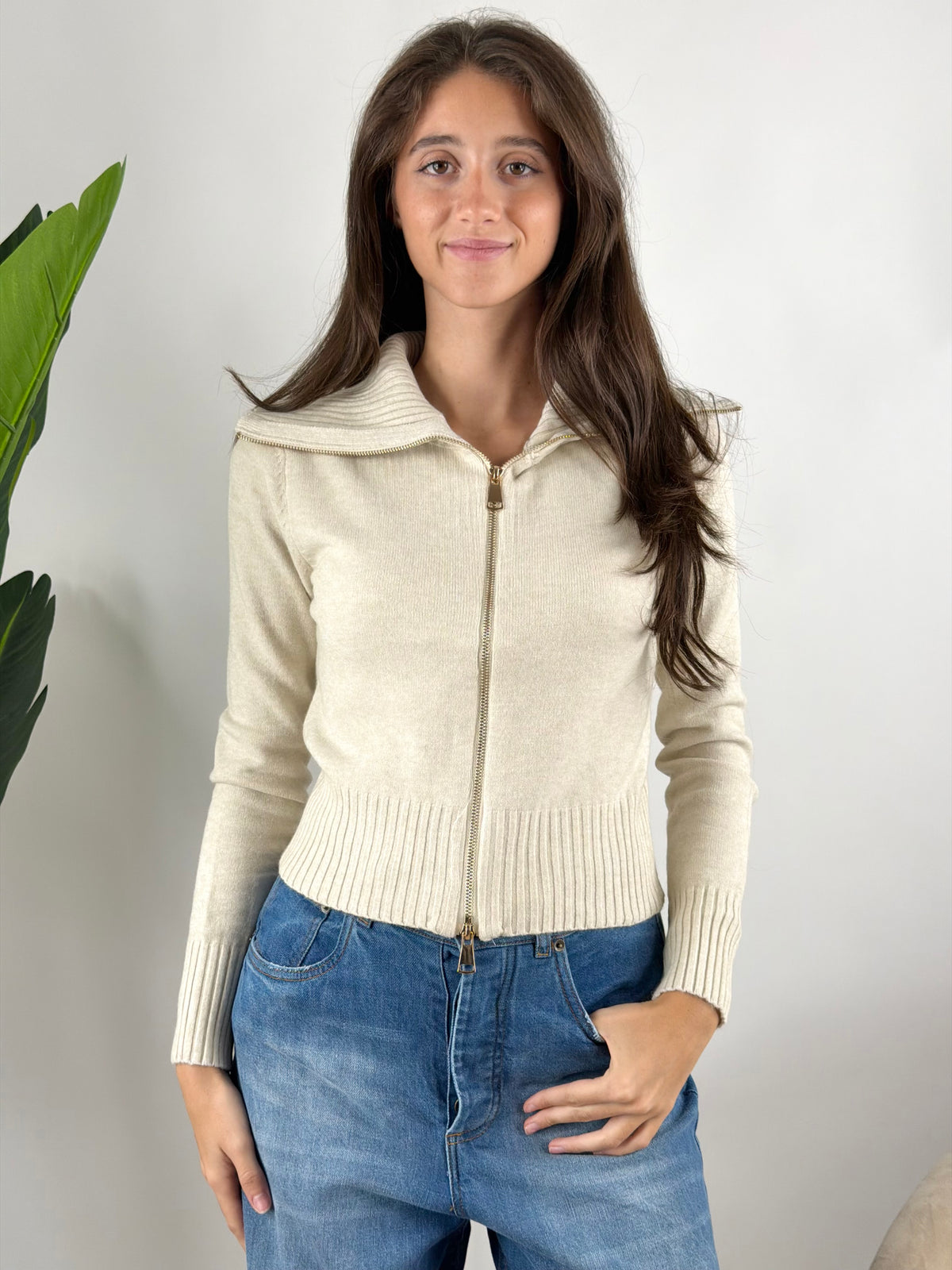 DEVA COUTURE PARIS - MAGLIA FULL ZIP MARIE