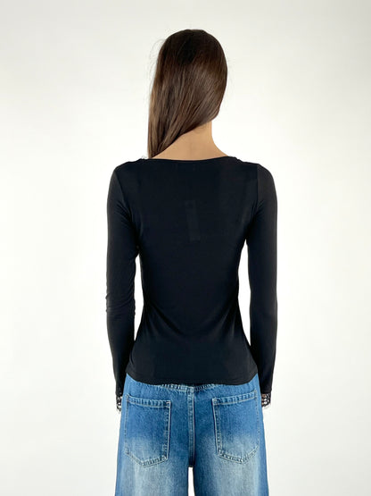 SUSY MIX - MAGLIA SCOLLO V PIZZO