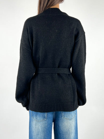 KONTATTO - CARDIGAN LUREX SPILLA