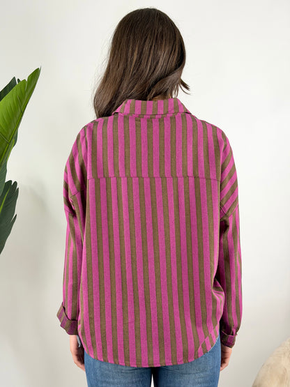 HAVEONE - CAMICIA RIGHE