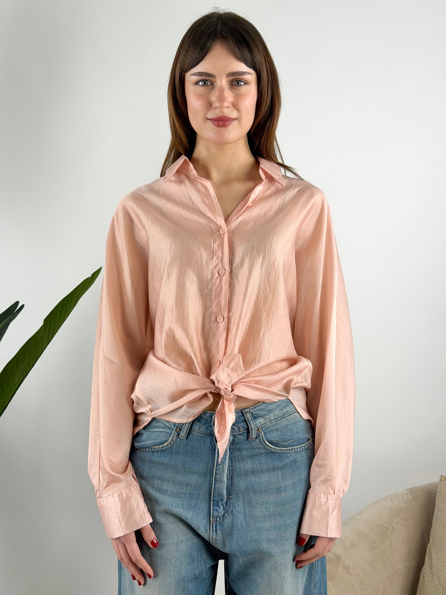 DEVA COUTURE PARIS - CAMICIA STONDATA