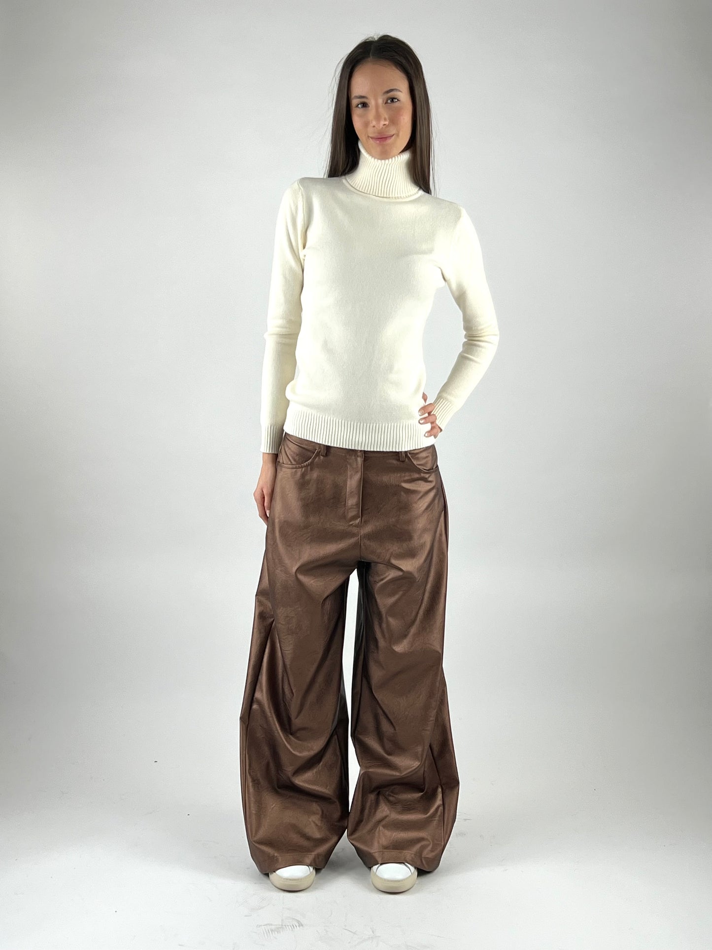 MOTEL - PANTALONE ECOPELLE