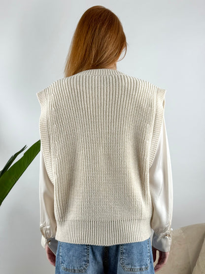 DEVA - GILET KNITWEAR
