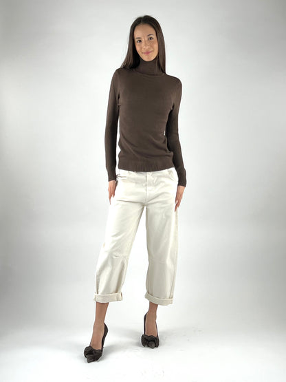 MOTEL - PANTALONE BARREL FUSTAGNO