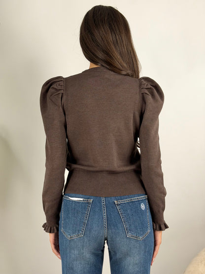 HAVEONE - MAGLIA GIROCOLLO SBUFFO
