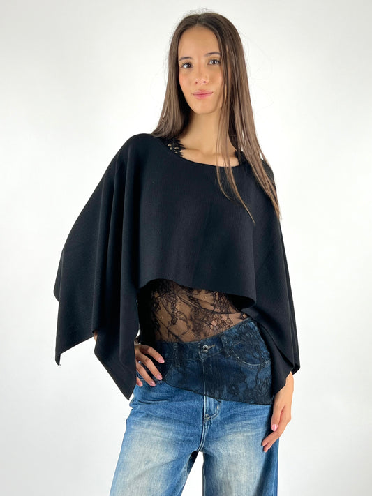 KONTATTO - MAGLIA PONCHO