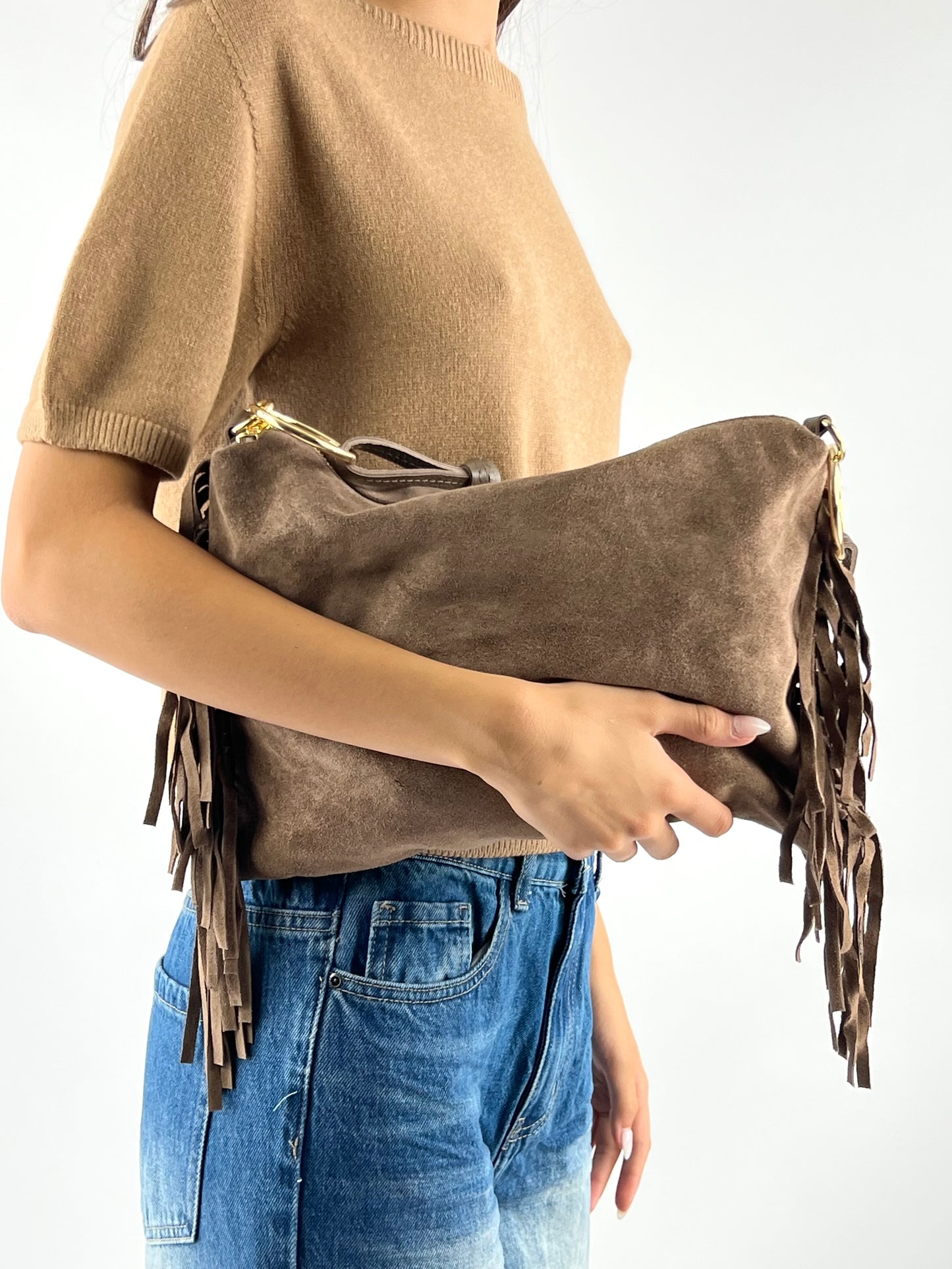 DEVA - BORSA ANELLI FRANGE