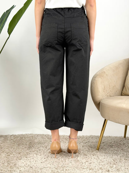 MOTEL - PANTALONE BARREL COTONE