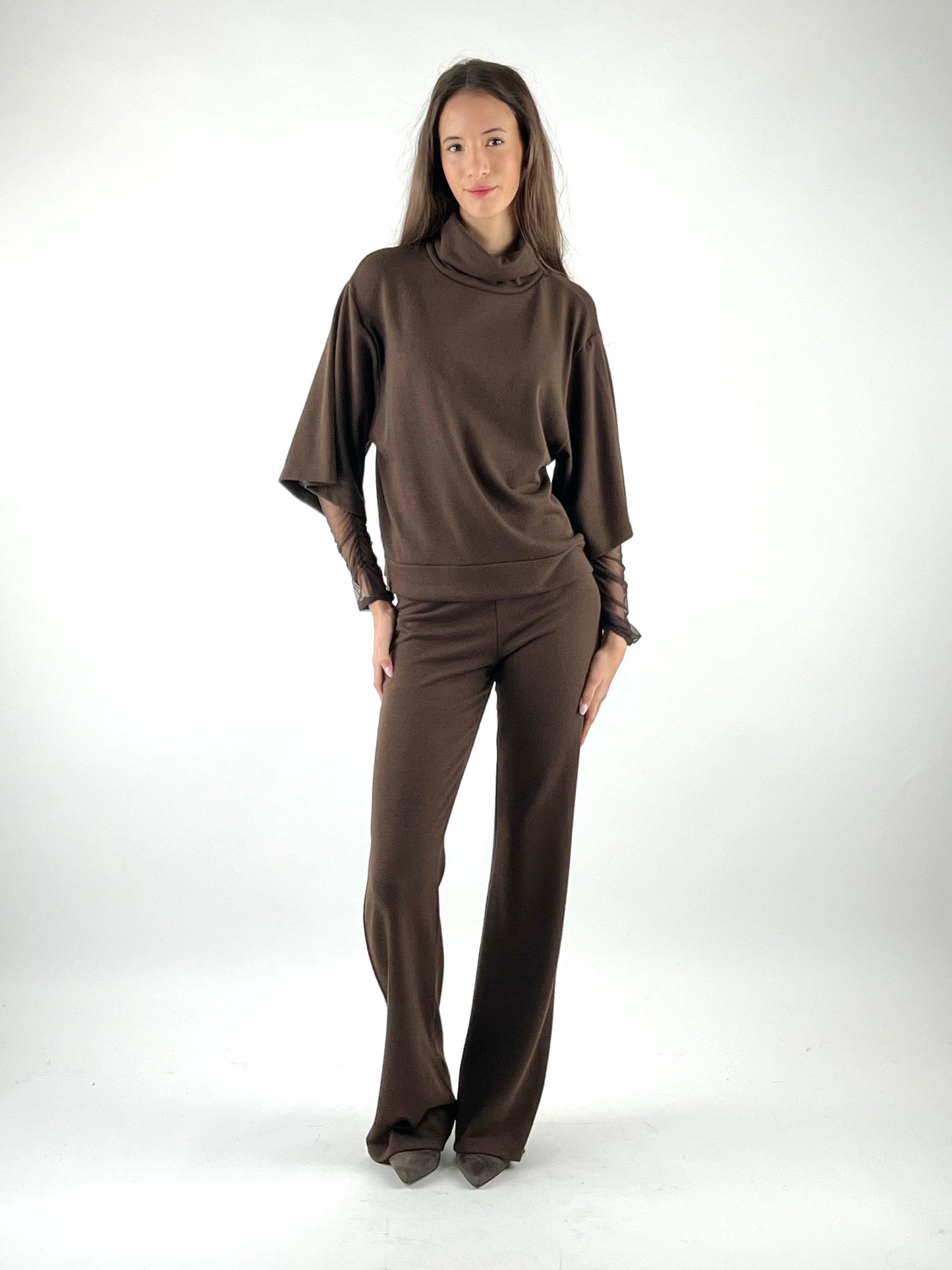 MOTEL - TUTA MANICHE TULLE