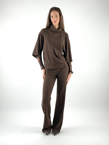 MOTEL - TUTA MANICHE TULLE