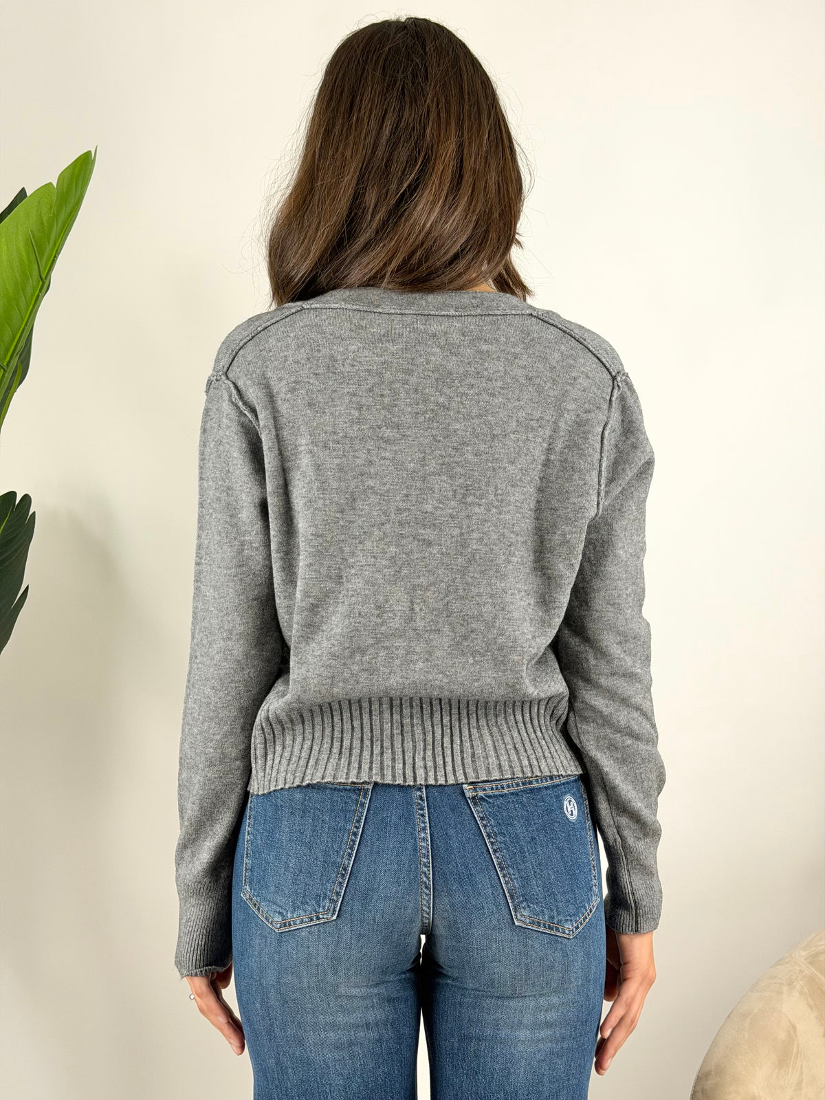 HAVEONE - CARDIGAN CORTO
