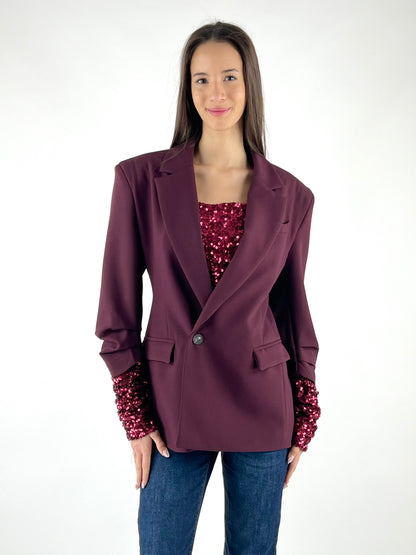 MOTEL - GIACCA MANICHE PAILLETTES