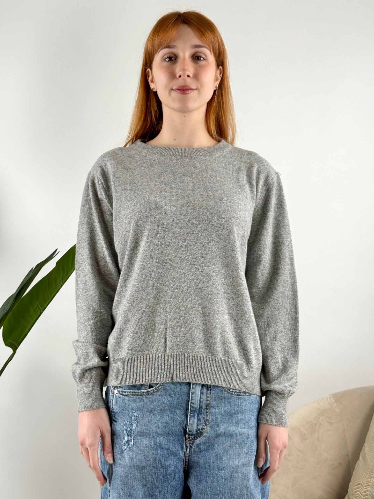 DEVA - MAGLIA GIROCOLLO LIGHT CASHMERE