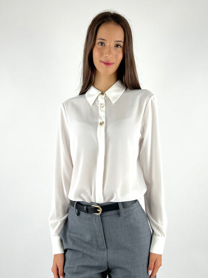 SUSY MIX - CAMICIA GEORGETTE GIOIELLO