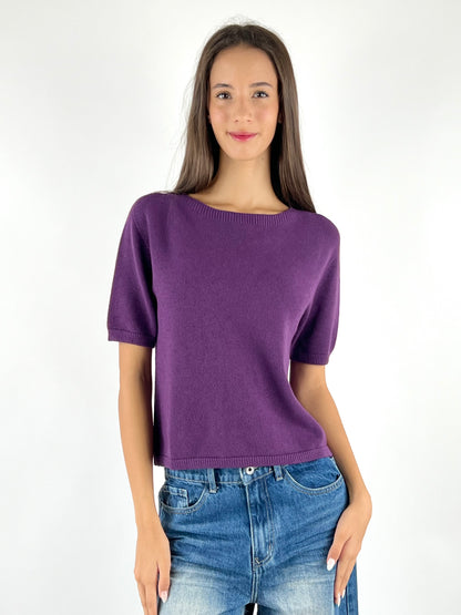 VICOLO - MAGLIA SCATOLETTA MANICA CORTA