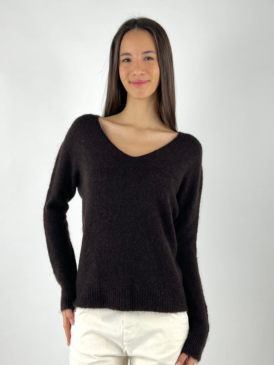 KONTATTO - MAGLIA SOFT YARN SCOLLO V