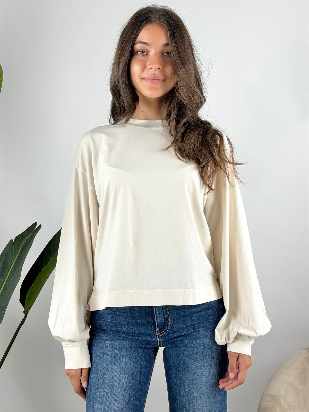 HAVEONE - MAGLIA MANICA PALLONCINO