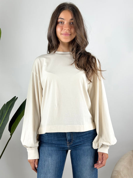 HAVEONE - MAGLIA MANICA PALLONCINO