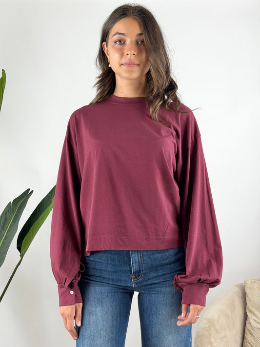 HAVEONE - MAGLIA MANICA PALLONCINO