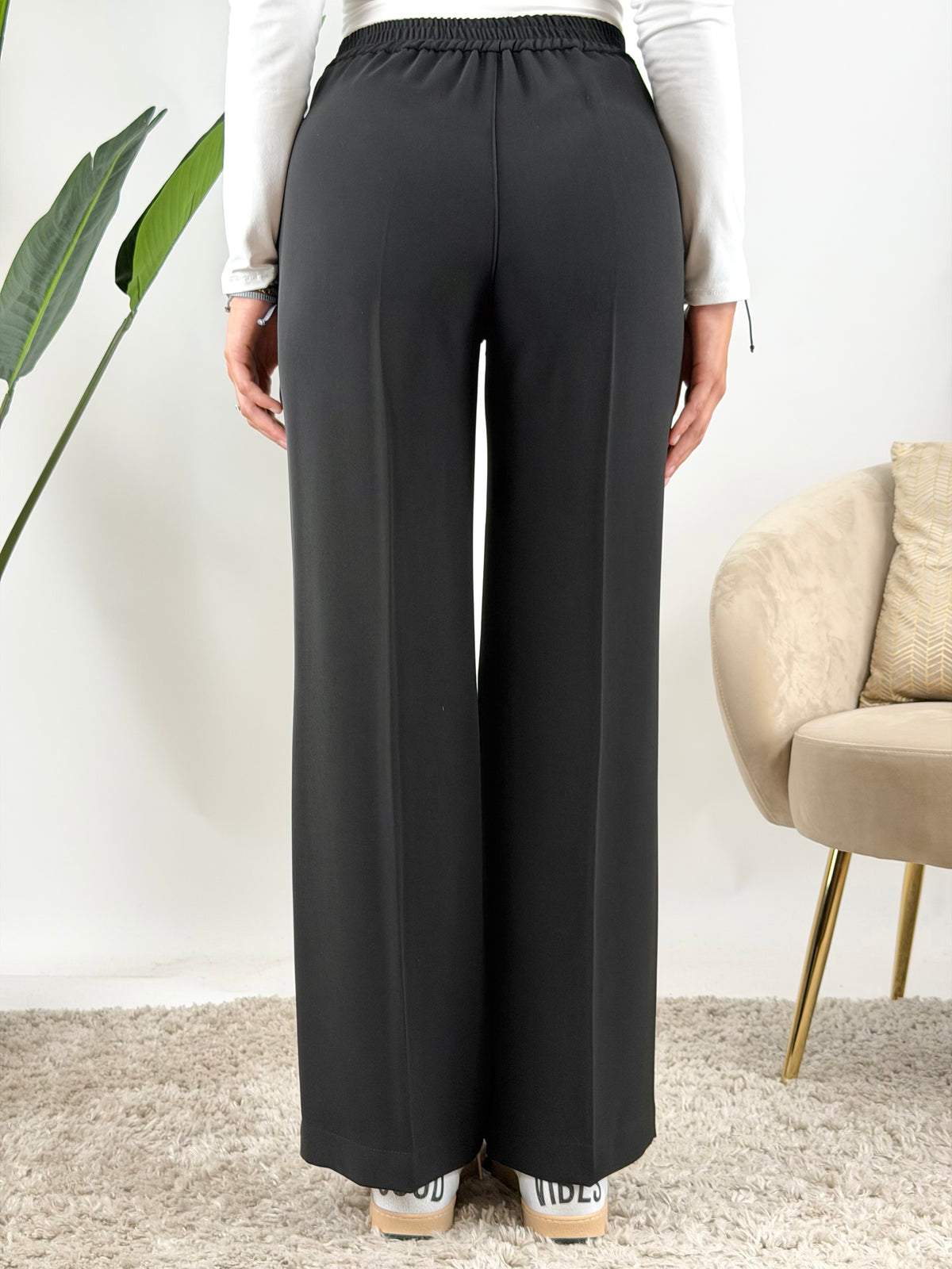 DEVA - PANTALONE CADY BOTTONE