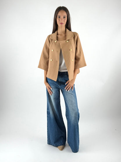 DEVA - GIACCHINA JAQUARD GOFFRATA