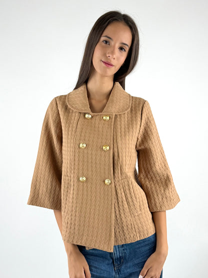 DEVA - GIACCHINA JAQUARD GOFFRATA