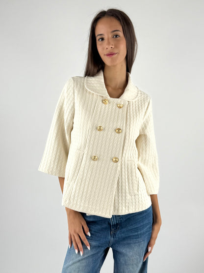 DEVA - GIACCHINA JAQUARD GOFFRATA