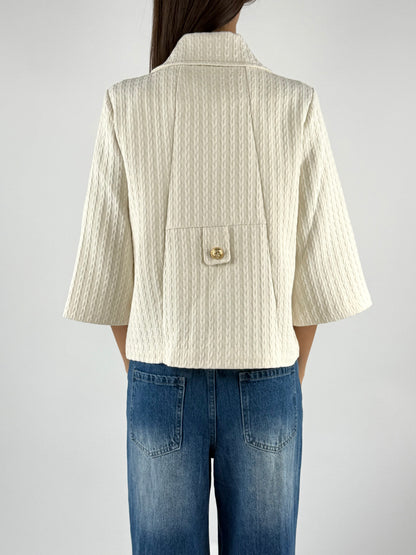 DEVA - GIACCHINA JAQUARD GOFFRATA