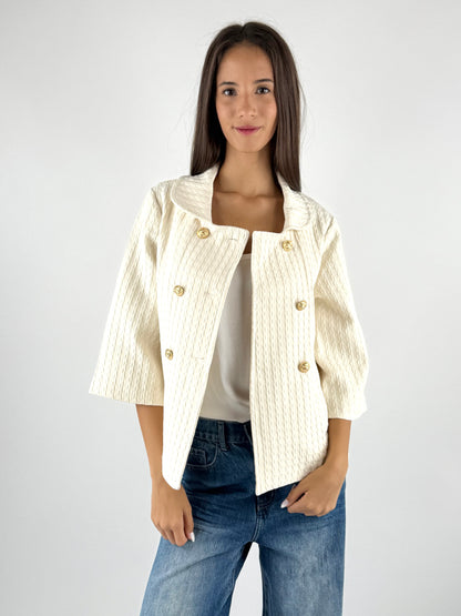 DEVA - GIACCHINA JAQUARD GOFFRATA