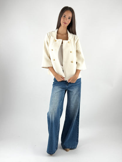 DEVA - GIACCHINA JAQUARD GOFFRATA