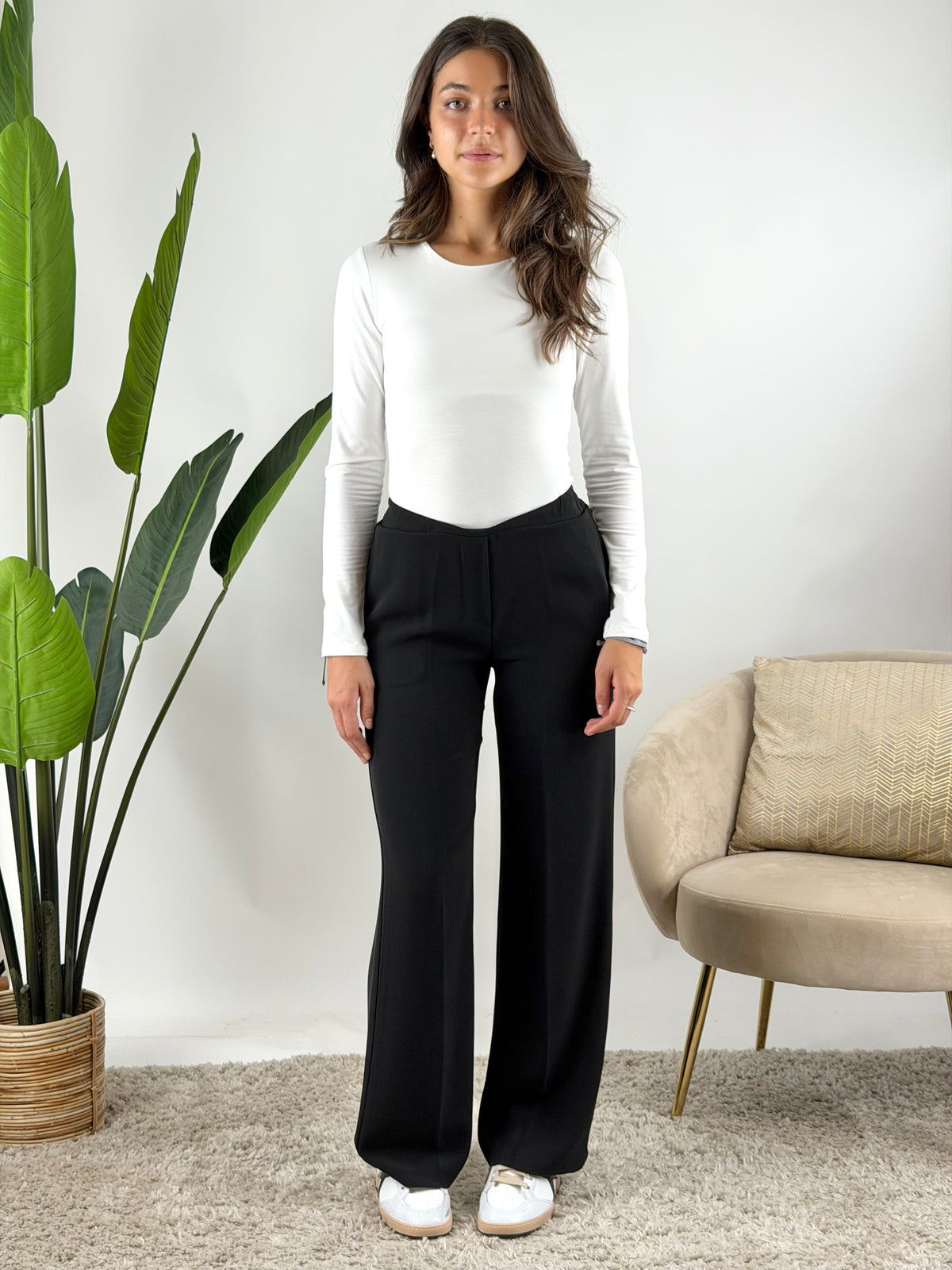 DEVA - PANTALONE CADY ELASTICO
