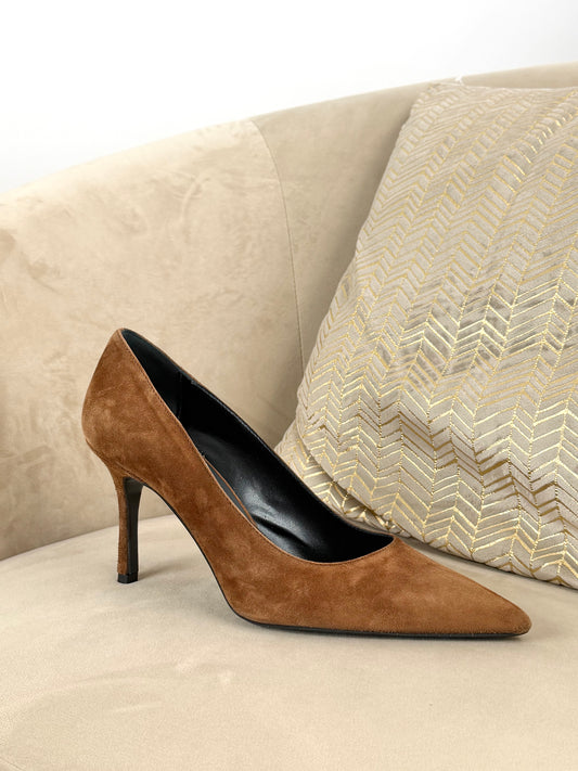 OVYÉ - DÉCOLLETÉ CAMOSCIO