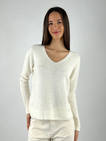 KONTATTO - MAGLIA SOFT YARN SCOLLO V