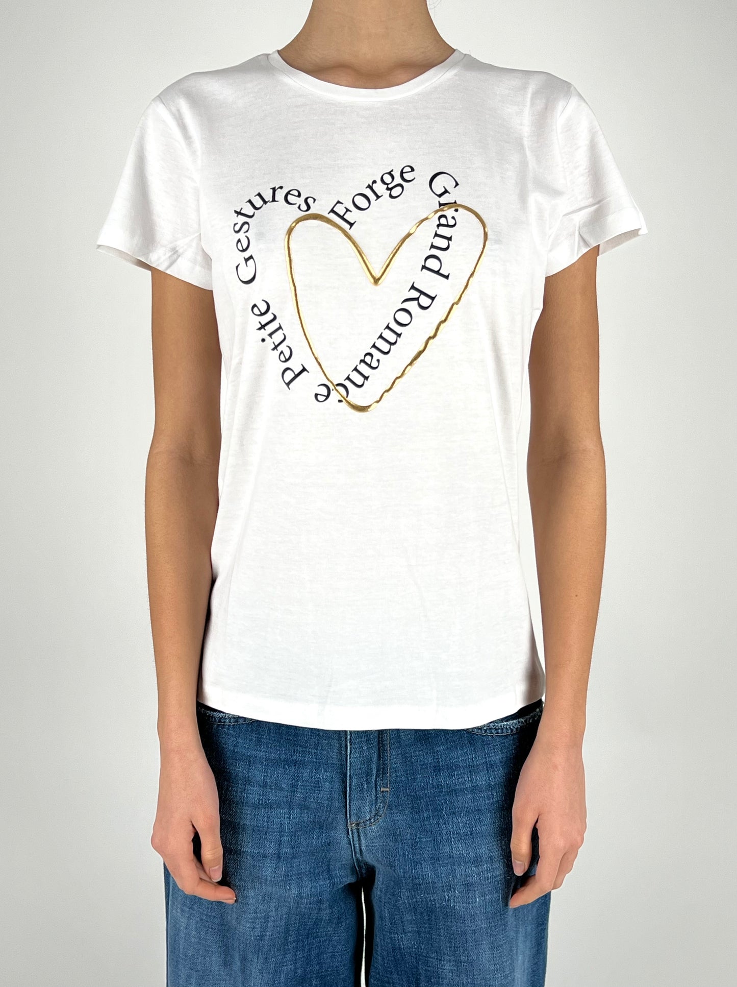 SUSY MIX - T-SHIRT CUORE DOPPIO