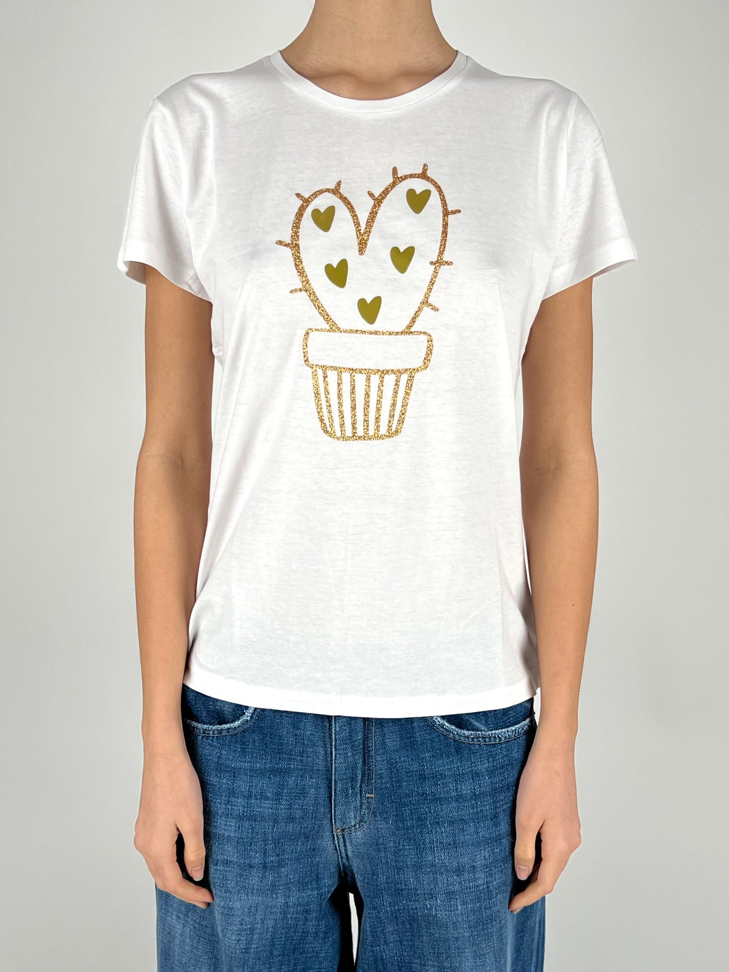 SUSY MIX - T-SHIRT CACTUS CUORI