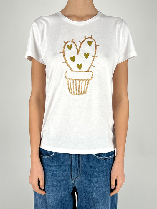 SUSY MIX - T-SHIRT CACTUS CUORI