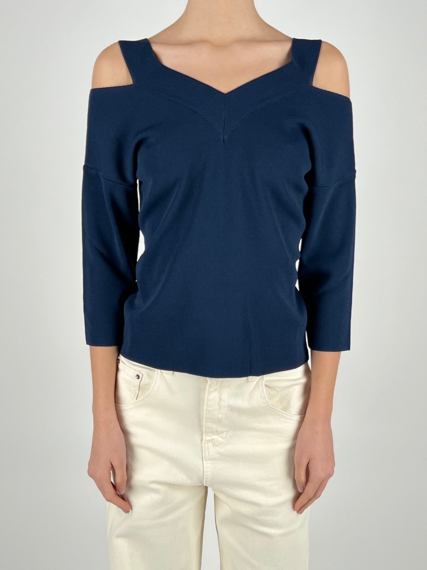 SUSY MIX - MAGLIA SCOLLO V CUT OUT