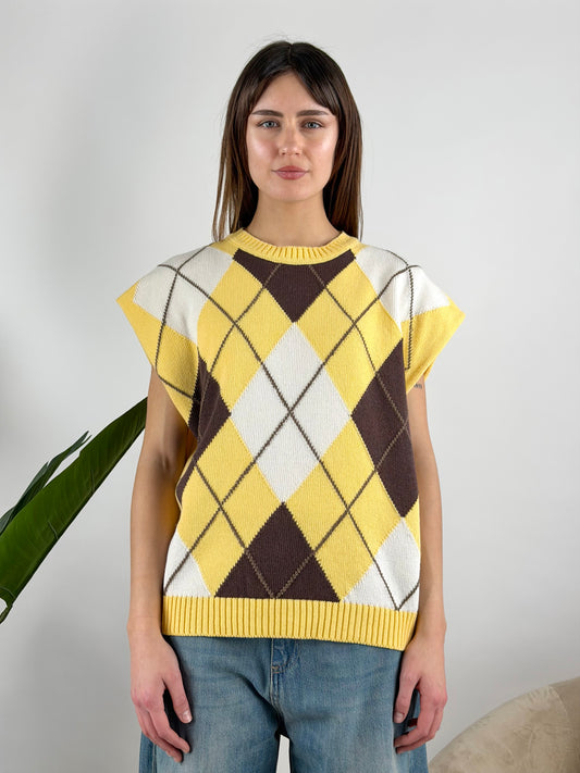 TENSIONE IN - GILET ROMBI