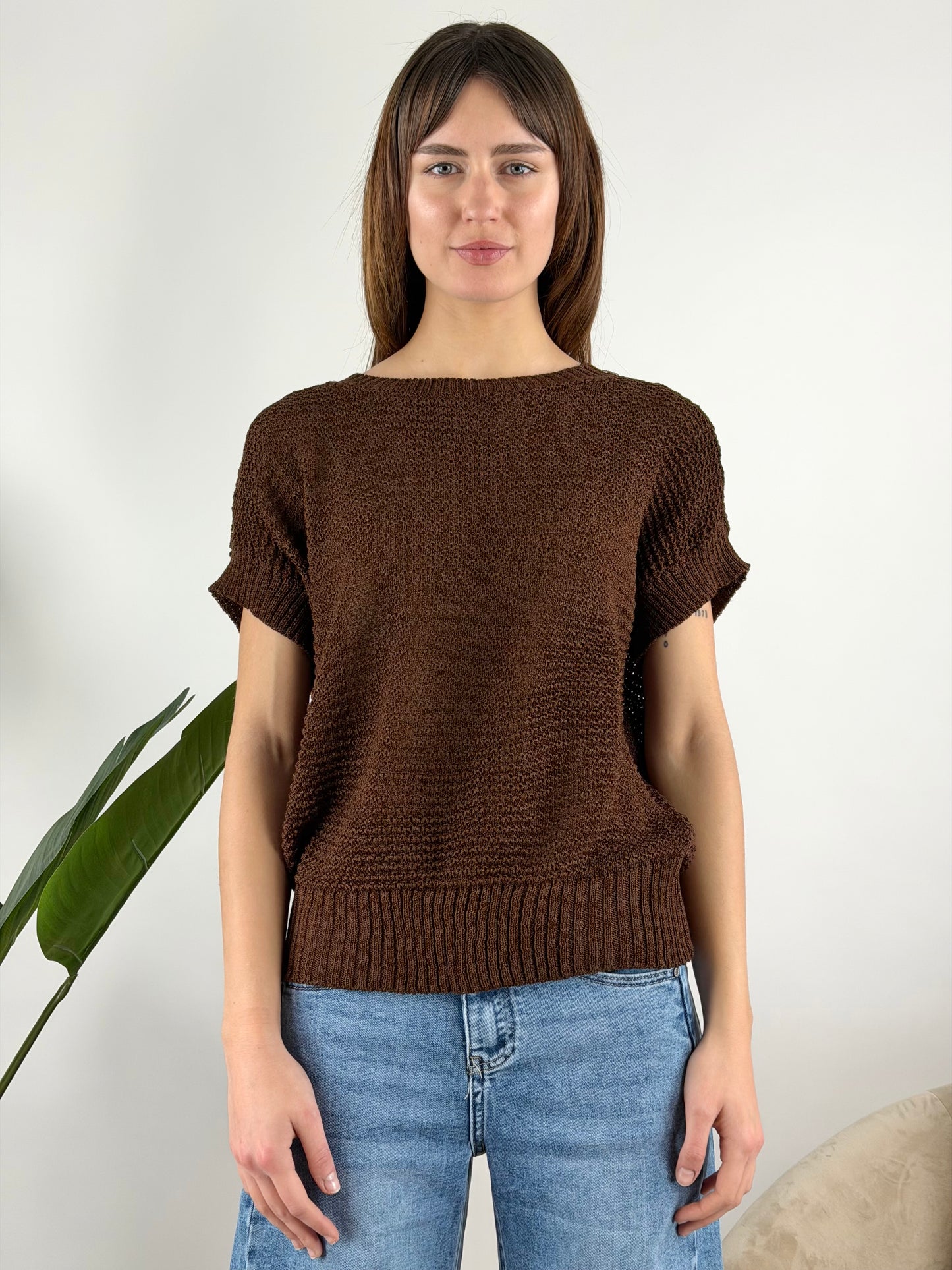 TENSIONE IN - MAGLIA SMANICATA