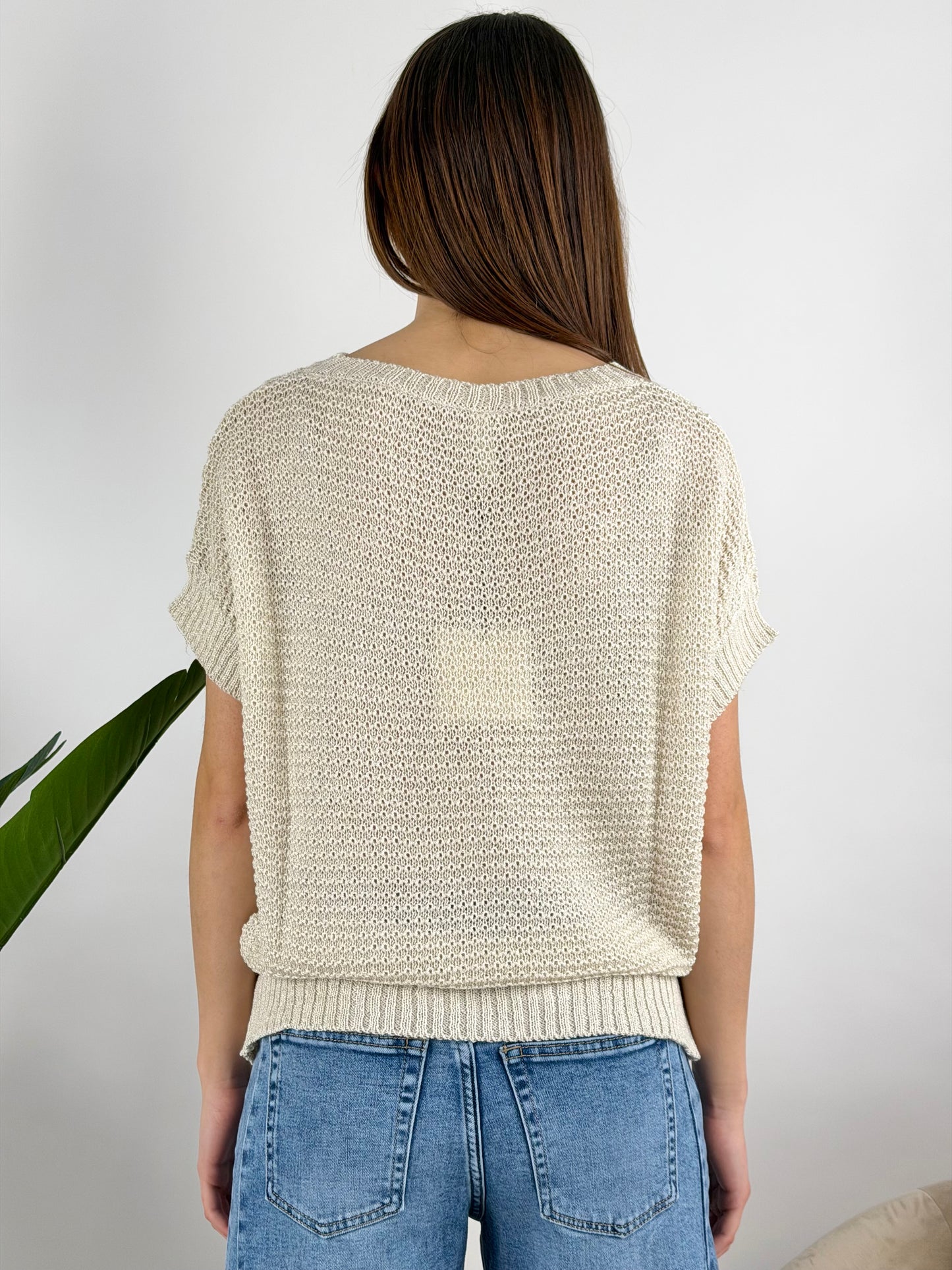 TENSIONE IN - MAGLIA SMANICATA