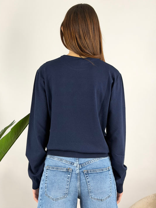 TENSIONE IN - MAGLIA GIROCOLLO ROMBI