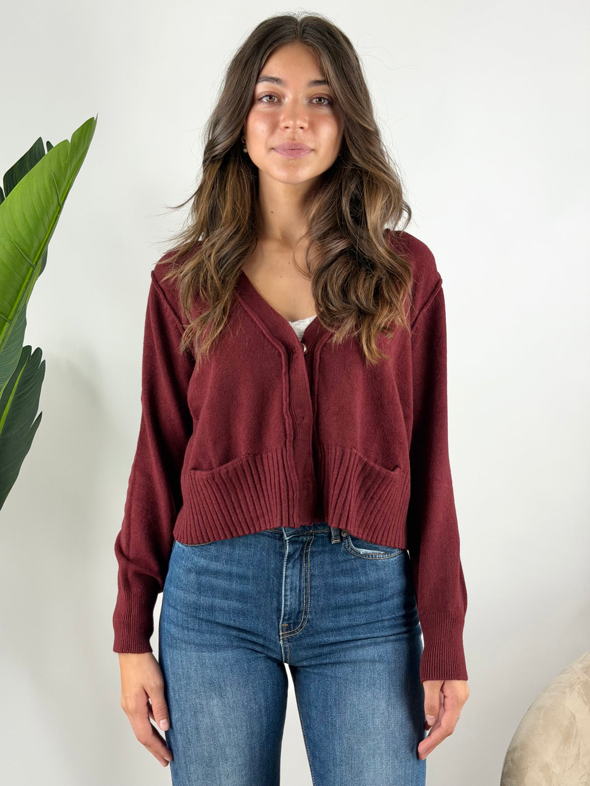 HAVEONE - CARDIGAN CORTO