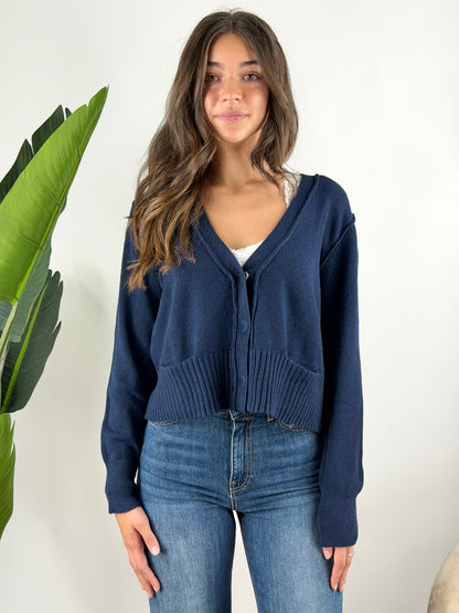 HAVEONE - CARDIGAN CORTO