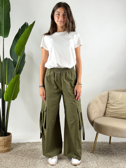 TENSIONE IN - PANTALONE PALAZZO CARGO