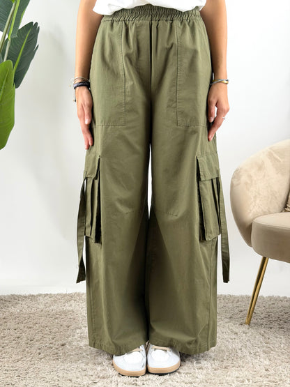 TENSIONE IN - PANTALONE PALAZZO CARGO